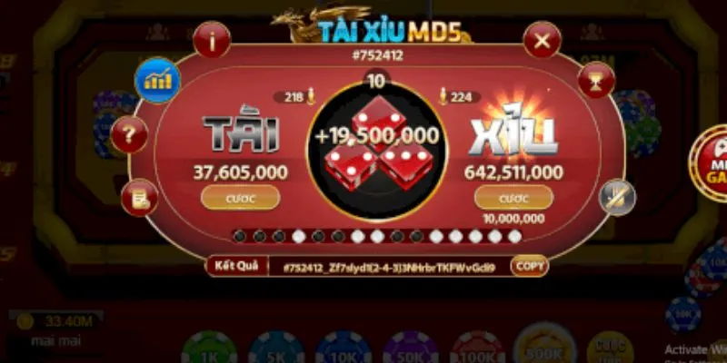 Khám phá luật chơi Tài Xỉu MD5 từ A đến Z