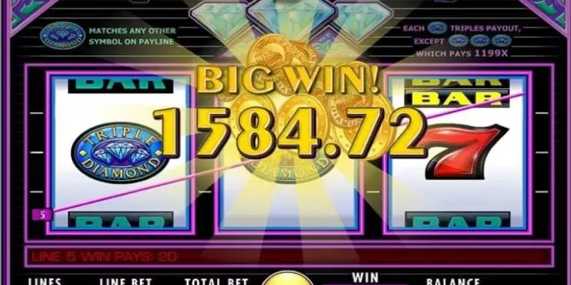 Tổng hợp mẹo thắng lớn trong Triple Diamond