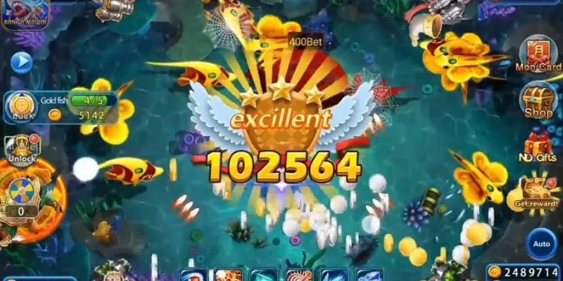 Khám phá tính năng mới lạ trong bắn cá Ocean King