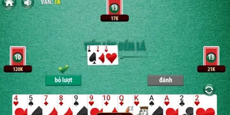 Tổng hợp thông tin về tiến lên đếm lá