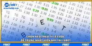 Chọn Kèo Theo Tỷ Lệ Cược Dễ Trúng Nhất Hiện Nay Tại F8BET